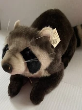 Dakin Woodland Family Collection Classique Vintage 1988 Raccoon Plush
