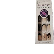 KISS Impress No Glue Mani Press-On Nails, Beautiful