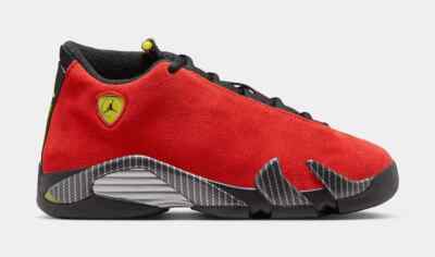 Size 10.5 Men\'s - Nike Air Jordan 14 Retro Ferrari Challenge Red 2025 IN HAND 2025 “Ferrari” Jordan 14 in-hand look! ?️? Releasing on  main image 3