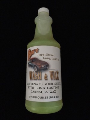 Ron's Ultra Shine Long Lasting Wash & Wax with 100% Brazilan Carnauba