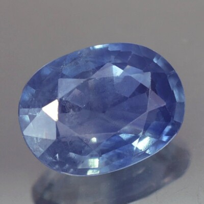 1.42CT MARVELOUS AA OVAL HEATED ONLY BLUE THAILAND SAPPHIRE NATURAL