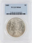 1885 Morgan Silver Dollar PCGS MS64 S$1 Philadelphia Minted No Reserve