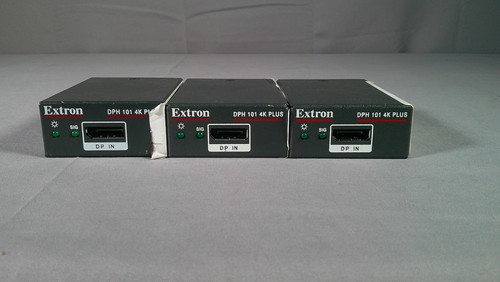 LOT OF 3 EXTRON DPH 101 4K PLUS USED