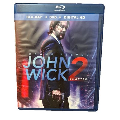 John Wick: Chapter 2 , Pre-Owned Blu-ray + DVD ( Keanu Reeves )