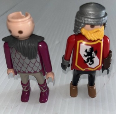 PLAYMOBIL Lion knight youth 1999 Figures Set Of 2