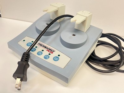 Thermaprep Plus Dental Composite Warmer Heater Dual Well Unit