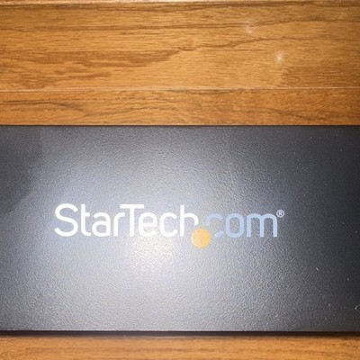 StarTech.com SDOCK2U313R 2-Bay USB 3.1 SATA Dock Duplicator Black(NEW)