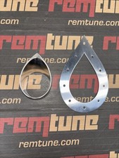 Remtune 1.75” Stainless Tear Drop With Trim Plate Exhaust Turbo Wastegate 44mm