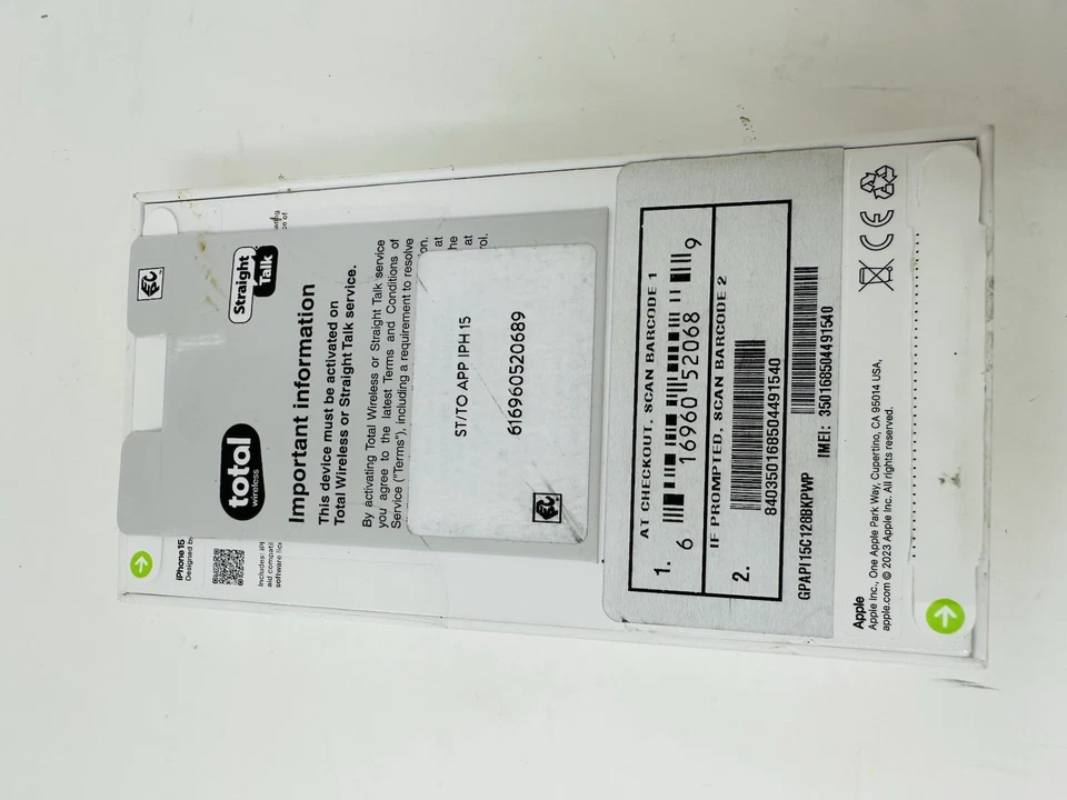 iPhone 15 128GB Straight Talk - Image 2 of 2