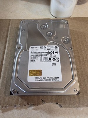Toshiba Enterprise HDEPS20GEA51 6TB 7200RPM SATA 6GBPS 128MB