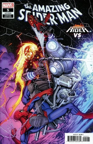 AMAZING SPIDER-MAN #5 NICK BRADSHAW | GHOST RIDER, SPIDER MAN, ASM 1