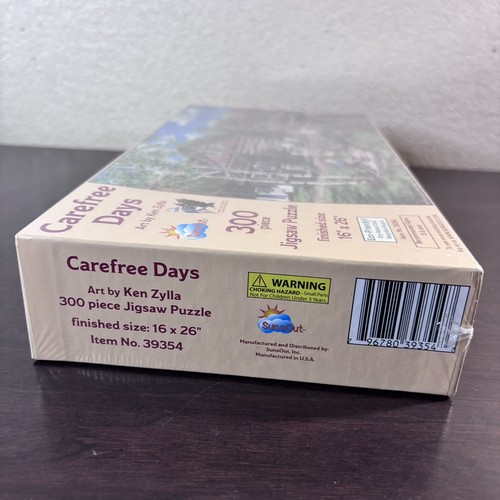 Carefree Days von Ken Zylla 300-teiliges Puzzle SunsOut Hergestellt in den USA - Bild 7 von 9