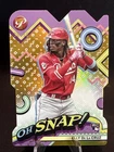 2024 Topps Pristine Elly De La Cruz Oh Snap Gold /50 Die Cut Rookie RC Reds