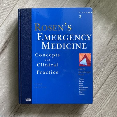 Rosen's Emergency Medicine 6th Edition Vol. 3