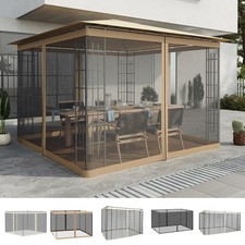 Universal Replacement Gazebo Mesh Netting Screen Walls