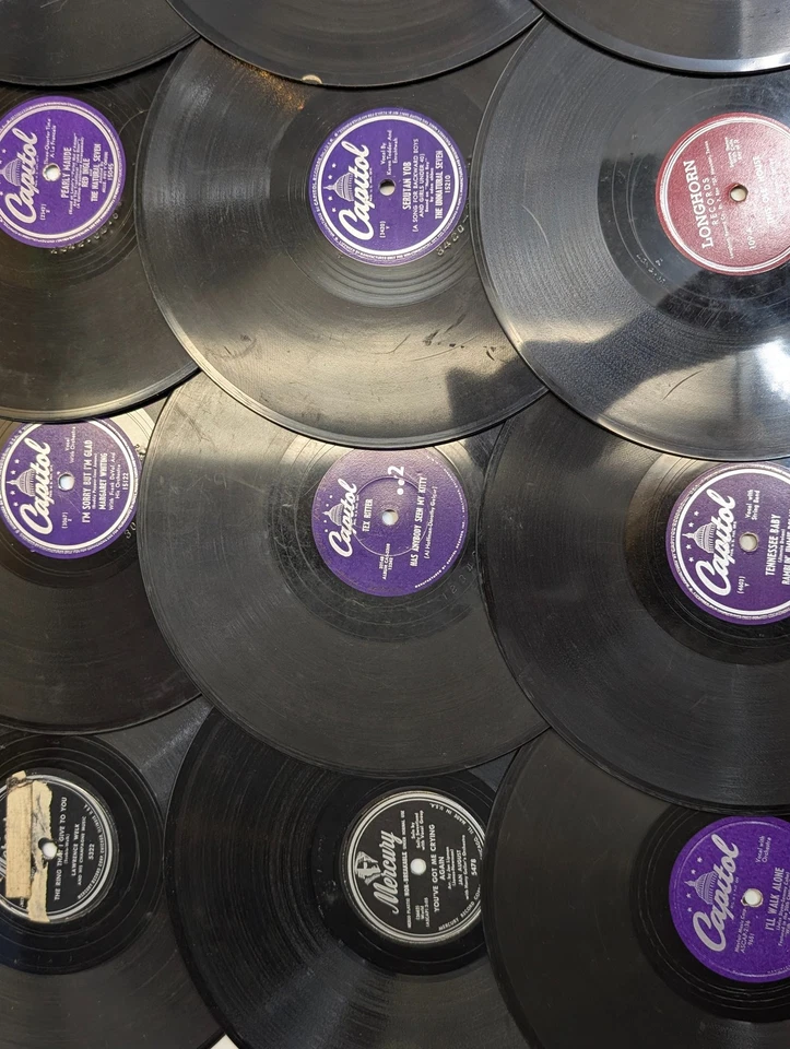 x25 MIXED LOT 78 RPM Records c1910s+ Jazz Big Band Swing Capitol Victor Decca #5 - Image 3 of 4