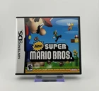 Super Mario Bros Nintendo DS Complete CIB w/ Manual & Inserts Tested Authentic