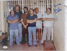 Frank Cullotta Hole Wall Gang Chicago Outfit Mafia Hand Signed JSA 11" X 14"