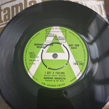 Barbara Randolph " I Got A Feeling " Tamla Motown Tmg 788 PROMO Northern Motown