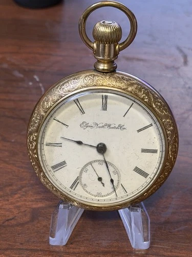 New Listing1895 Elgin Grade 73 Model 5 18s 7j GF Running Pocket Watch