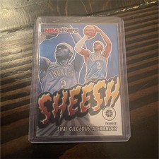 2023-24 Panini Hoops Premium Stock Sheesh Shai Gilgeous-Alexander #15 Thunder