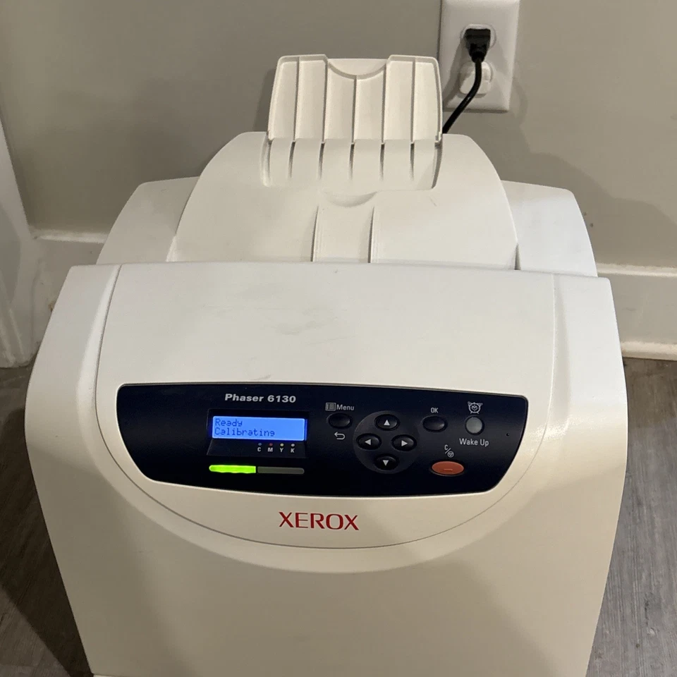 Xerox Phaser 6130 Laser Color Printer, Power Supply, Ink, Drivers, CDs, Guides - Image 4 of 4