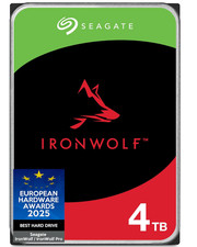 Seagate IronWolf 4TB, NAS Interne Festplatte HDD SATA 6GB/s 3.5 Zoll ST4000VNZ06