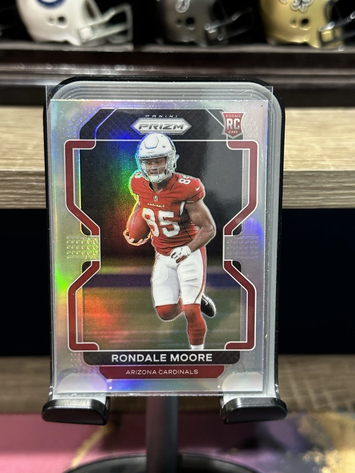 2021 Panini Prizm - Rookie Rondale Moore #347 Silver Prizm (RC)