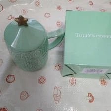 Tully's Ornament Relief Mug - Emerald Green