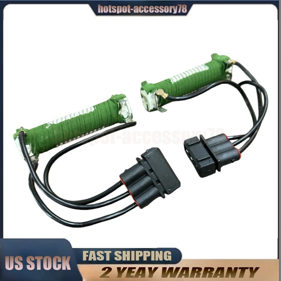 2 piezas 701959263D NUEVO Motor Ventilador Resistencia Para VW EuroVan Transporter 93-03 Foto 3 de 4