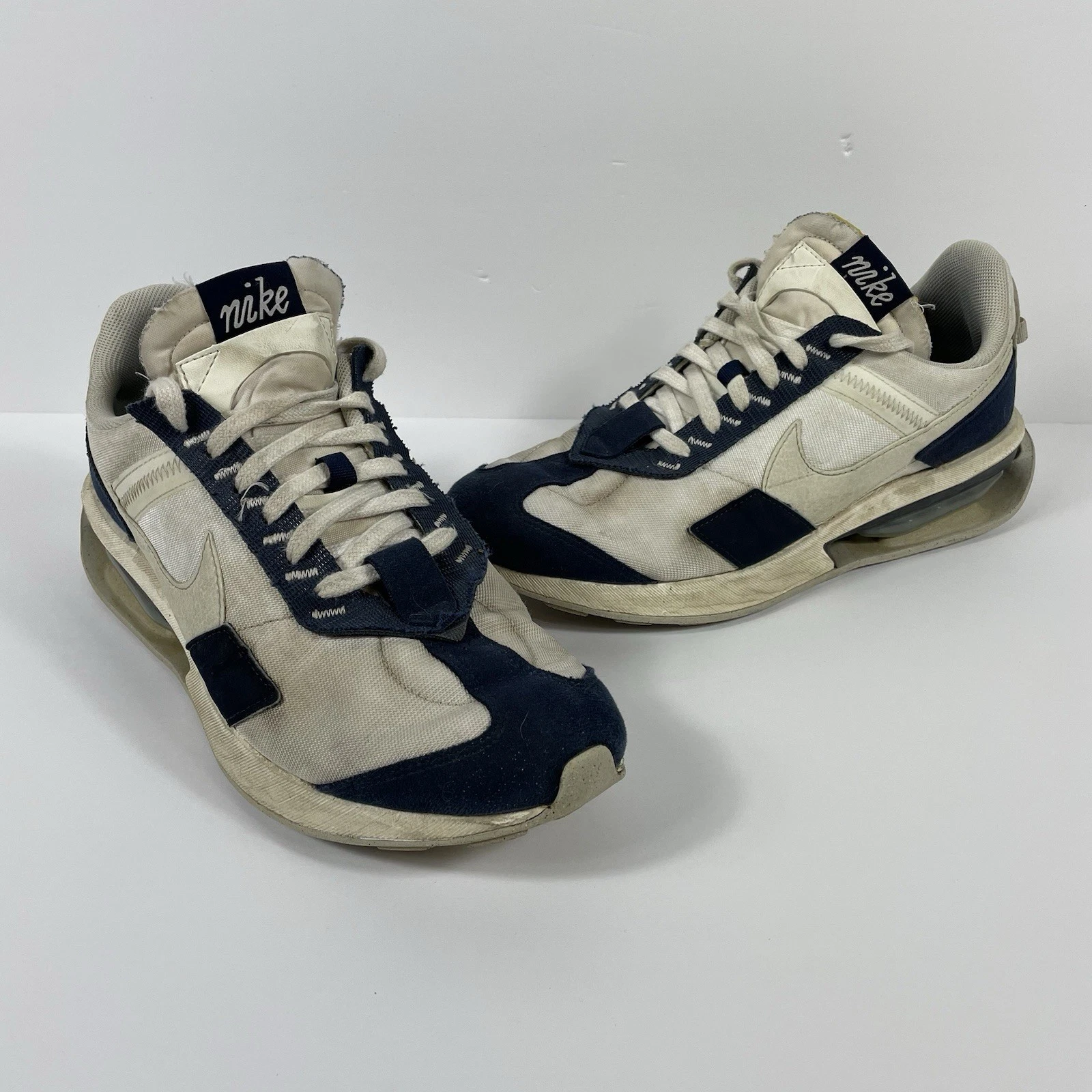 Nike Air Max Pre Day Uomo 10.5 DQ4068 100 Uomo Blu Scarpe da Ginnastica Osso Chiaro