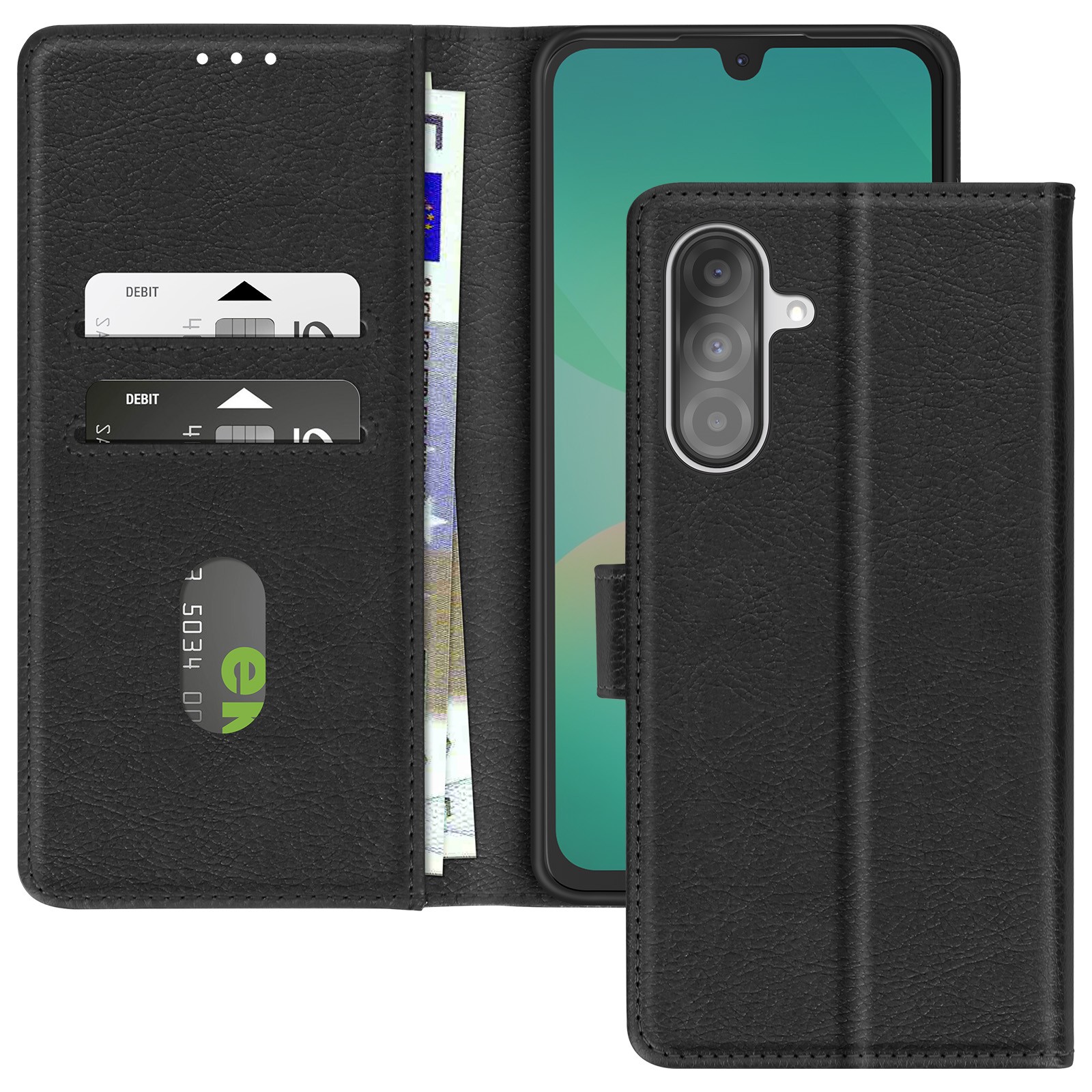 Étui portefeuille Galaxy A26 Avizar idéal pour visionner vos vidéos en train