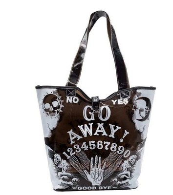 Go Away Ouija PVC Beach Tote Kreepsville 666