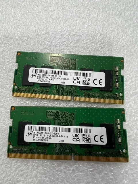 (ジャンク)DDR4 8GBメモリー 2枚セット 1600MHz 25+ 8 GB Capacity per Module DDR4 SDRAM Memory (RAM) 2 Modules for