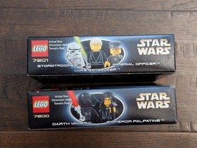 Lego Star Wars 7200 + 7201  Final Duel 1 & 2 NEW sealed from 2002