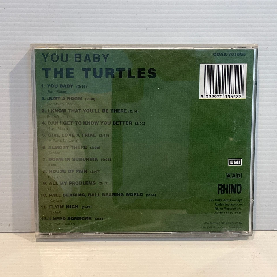 CD The Turtles - You Baby Foto 2 de 2