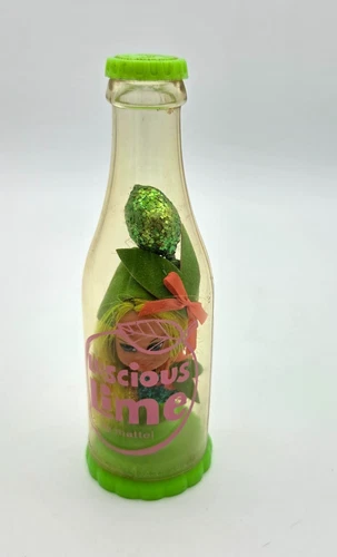 Vintage Liddle Kiddles *LUSCIOUS LIME KOLA* Doll Soda Bottle Mattel 1960's