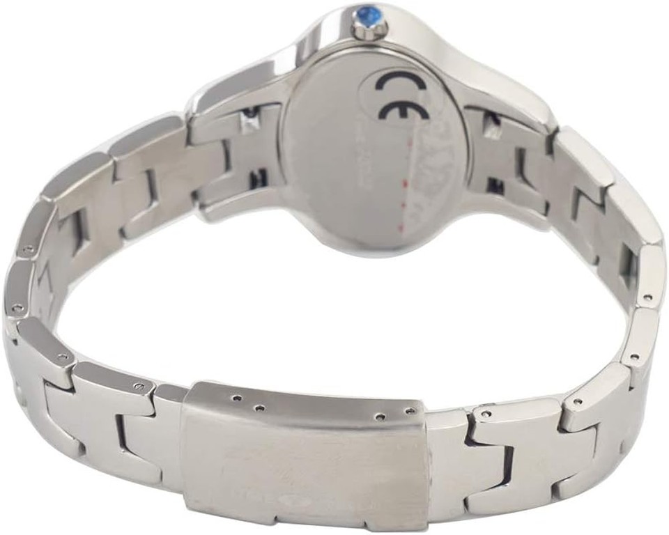 Time Force Womens Analogue Quartz Watch with Stainless Steel Strap ...