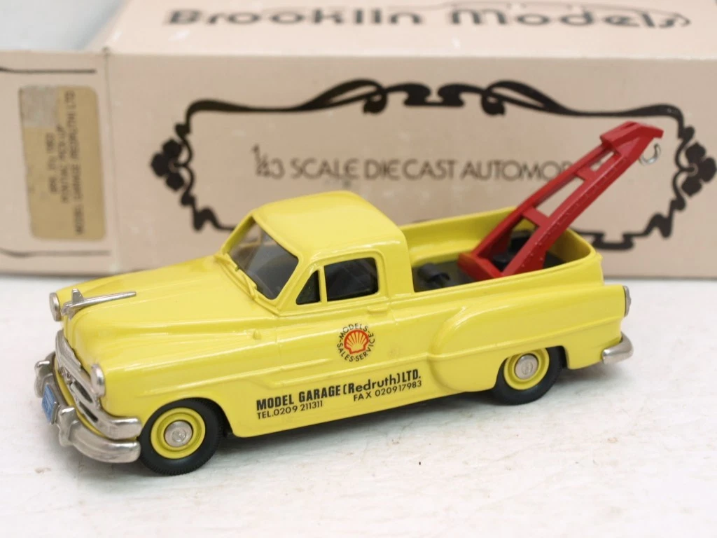 FORD MAINLINE Indiana State Police (1956) 1/43 Brooklin (Neu (gemäss