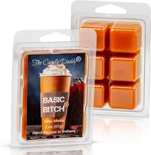 Basic Bitch- Funny Pumpkin Spice Scented Melt- Maximum Scent Wax... 