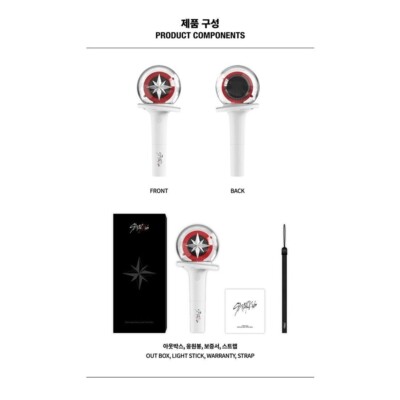 STRAY KIDS OFFICIAL LIGHT STICK VER.2 JYP 100% Authentic + Free