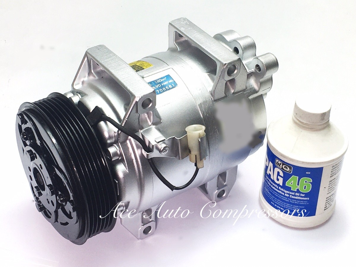 Remanufactured A/C Compressor For Volvo S60, S80, V70, XC70, XC90 - W/ Clutch, 1 Year Warranty 8 thumbnail image