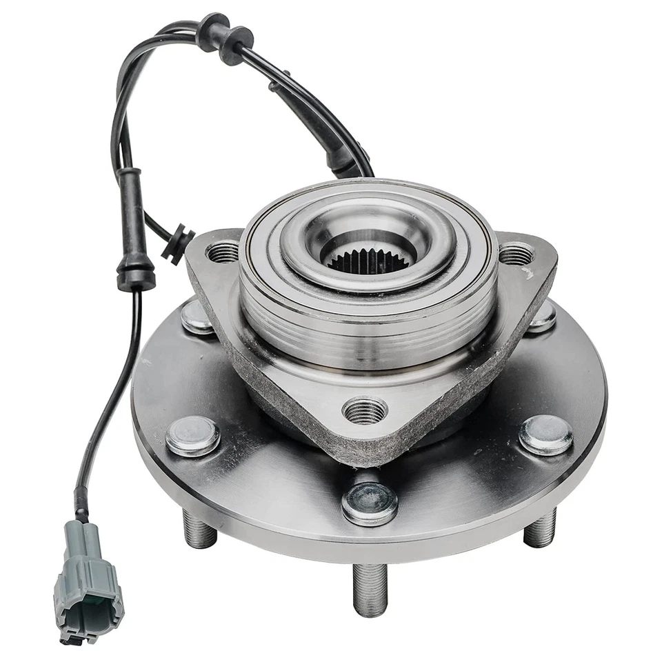 Par (2) de bujes de cojinete de rueda delantera para Nissan Armada Titan Infiniti QX56 2004-2007 Foto 3 de 4