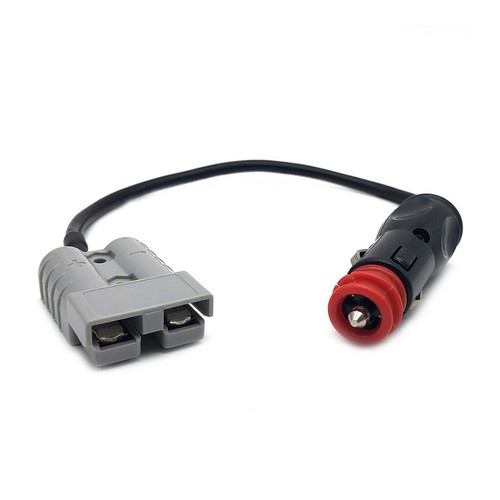 50CM Universal 50Amp Anderson Plug to Car Power Adapter Merit Cigarette Plug 12V - Picture 6 of 7