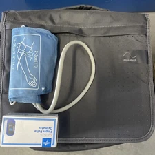 a case of 5  CPAP Travel Bag Shoulder Tote Carry Case ResMed AirSense 10  Gray