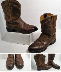 heritage roper western boot