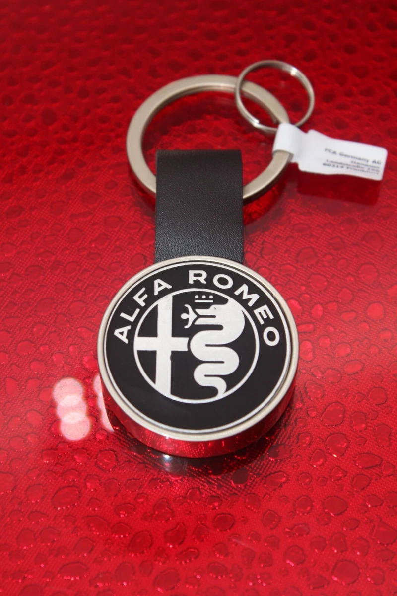 Alfa Romeo Schlüsselanhänger Neu OEM Metall Emblem lapel badge Key Ring