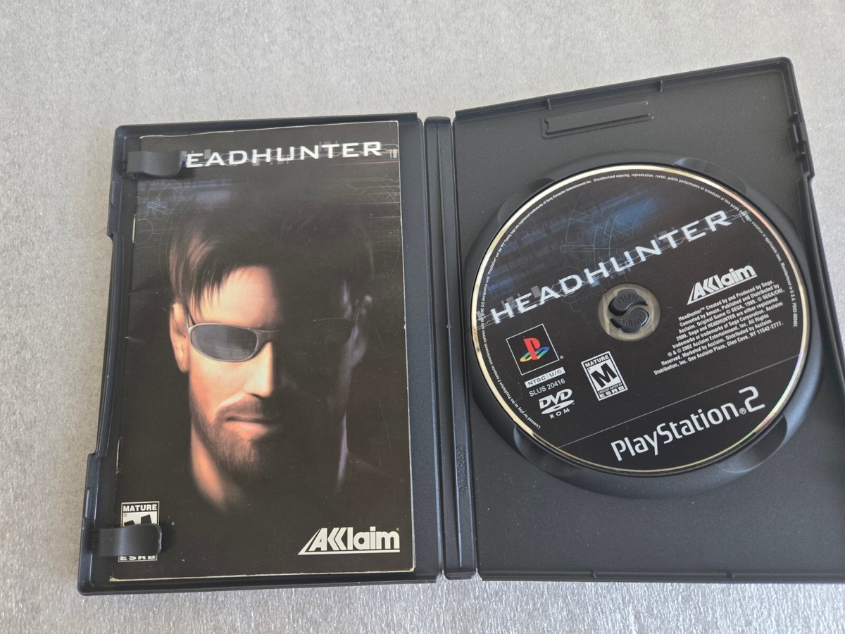 HeadHunter PlayStation 2 PS2 Complete With Manual CIB Sony