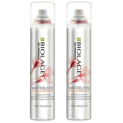Matrix Biolage Waterless Clean & Recharge Dry Shampoo 3.4 oz / 153mL (Pack of 2)