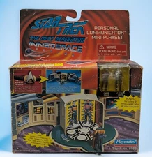 Star Trek Next Generation Personal Communicator Mini Playset 1995 Playmates
